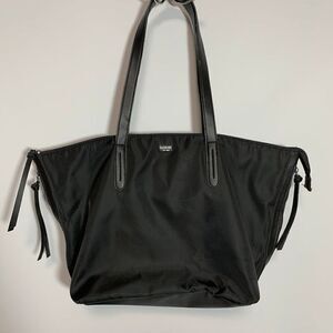 Botkier New York Bond Tote Bag Carry All Shoulder Handbag Nylon Oversized Black